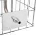 Coloană Gabion Argintiu 25 X 25 X 50 Cm Oţel Inoxidabil