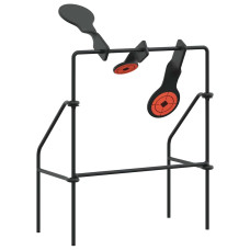 Țintă Care Se Resetează Negru 26 X 13 X 31 Cm Oțel