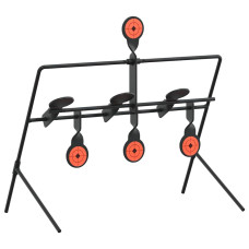 Țintă Care Se Resetează Negru 38 X 20.5 X 33 Cm Oțel