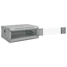 Dulap De Rețea Cu Depozitare Gri 53 X 35 X 21 Cm Oțel