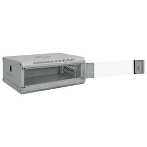 Dulap De Rețea Cu Depozitare Gri 53 X 35 X 21 Cm Oțel