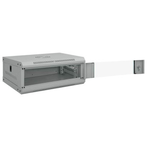 Dulap De Rețea Cu Depozitare Gri 53 X 45 X 21 Cm Oțel