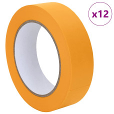 Bende De Mascare Pentru Pictori 12 Pcs Galben 30Mm X 50M Hârtie