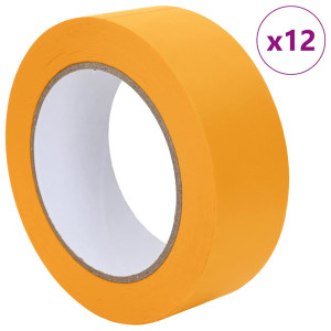 Bende De Mascare Pentru Pictori 12 Pcs Galben 38Mm X 50M Hârtie