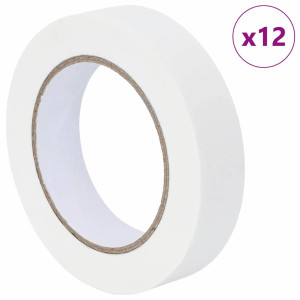 Bende De Mascare Pentru Pictori 12 Pcs Alb 25Mm X 50M Hârtie