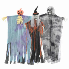 Fantoma De Halloween Suspendată 3 Pcs Multicolour 61 X 97 Cm