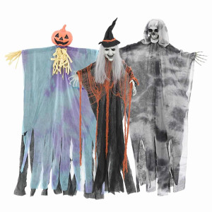 Fantoma De Halloween Suspendată 3 Pcs Multicolour 61 X 97 Cm