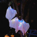 Fantoma De Halloween Suspendată Cu 3 Led 3 Pcs Alb 52 X 62 Cm