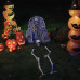 Schelet De Halloween Alb 20 X 10 X 9.5 Cm Plastic