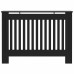 Capac Pentru Radiator 2 Pcs Negru 112X19X81.5Cm Lemn Compozit