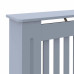 Capac Pentru Radiator 2 Pcs Gri 152X19X81.5Cm Lemn Compozit