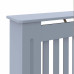 Capac Pentru Radiator 2 Pcs Gri 172X19X81.5Cm Lemn Compozit