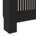 Capac Pentru Radiator 2 Pcs Negru 205X20.5X81.5Cm Lemn Compozit