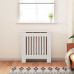 Capac Pentru Radiator 2 Pcs Alb 78X19X81.5Cm Lemn Compozit