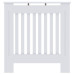 Capac Pentru Radiator 2 Pcs Alb 78X19X81.5Cm Lemn Compozit