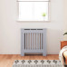 Capac Pentru Radiator 2 Pcs Gri 78X19X81.5Cm Lemn Compozit
