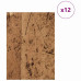 Panouri De Decor 12 Pcs Lemn Vechi 30 X 42 X 0.3 Cm