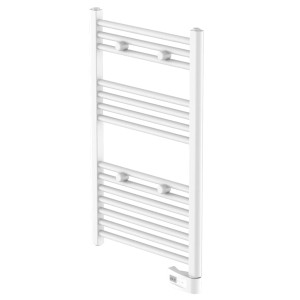 Eisl Calorifer De Baie Cu Temporizator, Alb, 80X50X15 Cm