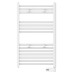 Eisl Calorifer De Baie Cu Temporizator, Alb, 80X50X15 Cm