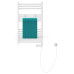 Eisl Calorifer De Baie Cu Temporizator, Alb, 80X50X15 Cm