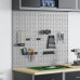 Plăci De Fixare 2 Buc Cu 8 Accesorii Gri 50X80 Cm Oțel