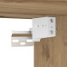 Cabinet De Televizor Cu Lumini Led Stejar Artisan 60X30X40 Cm