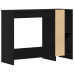 Birou  Negru Stejar 102,5X35X75 Cm Din Lemn Ingineresc