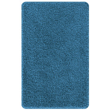 Covoraș De Baie  Dreptunghiular Albastru 50X80 Cm Din Polipropilenă Antiderapant