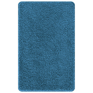 Covoraș De Baie  Dreptunghiular Albastru 50X80 Cm Din Polipropilenă Antiderapant
