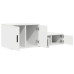 Cabinet De Depozitare  Alb 118X41X40 Cm Din Lemn Prelucrat