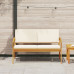 Bancă De Grădină  Cu Perne 115X70X72 Cm Din Lemn Masiv De Acacia