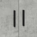 Cabinet De Depozitare  Gri Beton 127X41X40 Cm Lemn Aglomerat