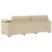 Canapea 3 Locuri  Crem 178 Cm Material