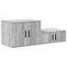 Cabinet De Depozitare  Gri Sonoma 127X41X40 Cm Lemn Compozit