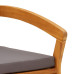 Bancă De Grădină  Cu Perne 115X70X72 Cm Lemn Solid De Acacia