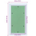 Panou De Acces  Cu Cadru Din Aluminiu Și Gips-Carton 150X300 Mm