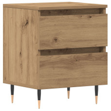 Cabinet De Noapte  Stejar Artisan 40X35X50 Cm Lemn Furniruit