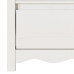 Cabinet Tv ""Drammen"" Alb 99X43X55 Cm Lemn Solid Pin