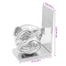 Suporturi Decorative Pentru Cărți 2 Buc Argintiu 8X12X16,5 Cm Aluminiu Câine