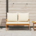 Bancă De Grădină Cu Perne 115X65X71 Cm Lemn Solid De Acacia