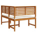 Bancă De Colț Pentru Grădină  Cu Perne 140X100X91 Cm Din Lemn Solid De Acacia