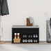 Bancă De Hol  Negru Stejar 60X30X45 Cm Lemn Compozit