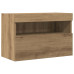 Cabinet De Televizor Cu Lumini Led Stejar Artisan 60X30X40 Cm