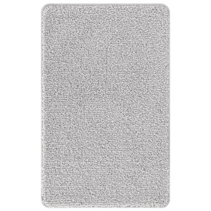 Covoraș De Baie  Dreptunghiular Gri 50X80 Cm Din Polipropilenă Antiderapant