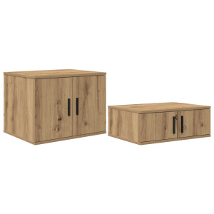 Dulap De Depozitare  Artisan Stejar 127X41X40 Cm Lemn Prelucrat