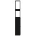 Cabinet De Baie  Negru Cu Aspect De Stejar 25X25X170 Cm Din Lemn Compus