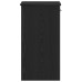 Birou  Negru Stejar 80X40X75 Cm Lemn Compus