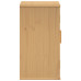 Cabinet De Baie  35X30X55 Cm Lemn Masiv De Pin