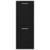 Cabinet De Baie  Negru Stejar 30X30X80 Cm Lemn Laminat
