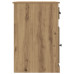 Birou  Cu Depozit Artisan Oak 50X115X75 Cm Lemn Prelucrat